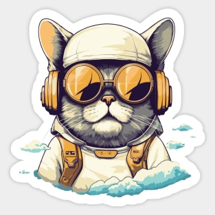 AstroShades Kitty Sticker